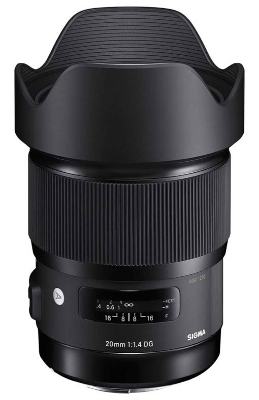 Sigma 20mm F1.4 DG HSM Art Lens For Sony E-Mount