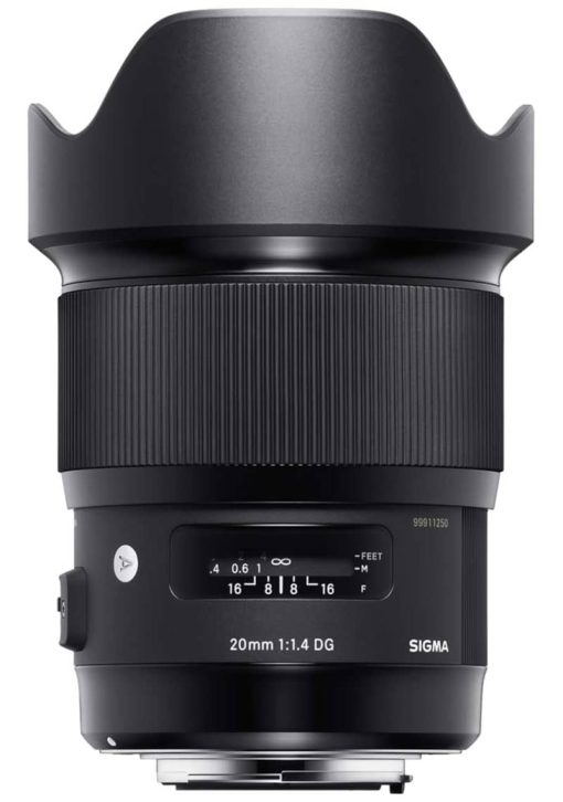 Sigma 20mm F1.4 DG HSM Art Lens For Sony E-Mount - Image 2