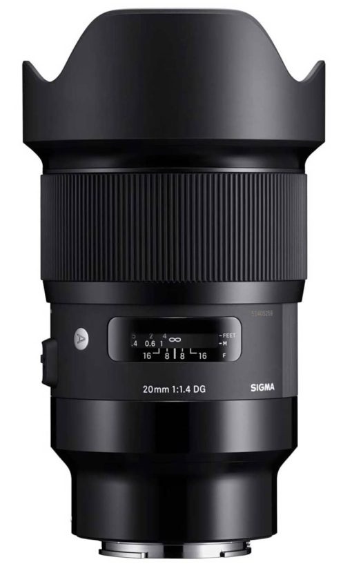 Sigma 20mm F1.4 DG HSM Art Lens For Sony E-Mount - Image 3