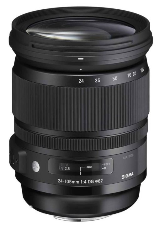 Sigma 24-105mm F4 DG (OS) Art Lens For Canon EF-Mount