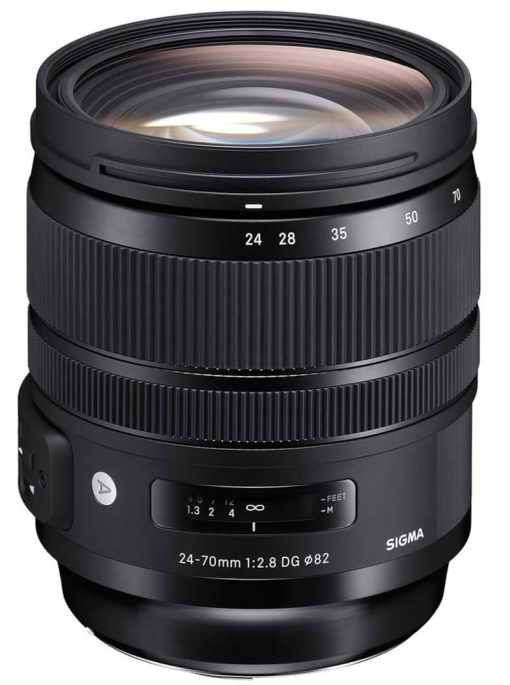 Sigma 24-70mm F2.8 DG OS HSM Art Lens For Nikon F-Mount