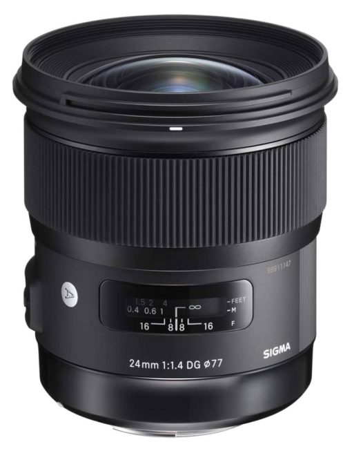 Sigma 24mm F1.4 DG HSM Art Lens For Canon EF-Mount