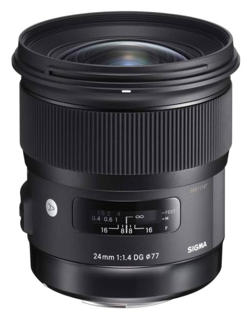 Sigma 24mm F1.4 DG HSM Art Lens For Nikon F-Mount
