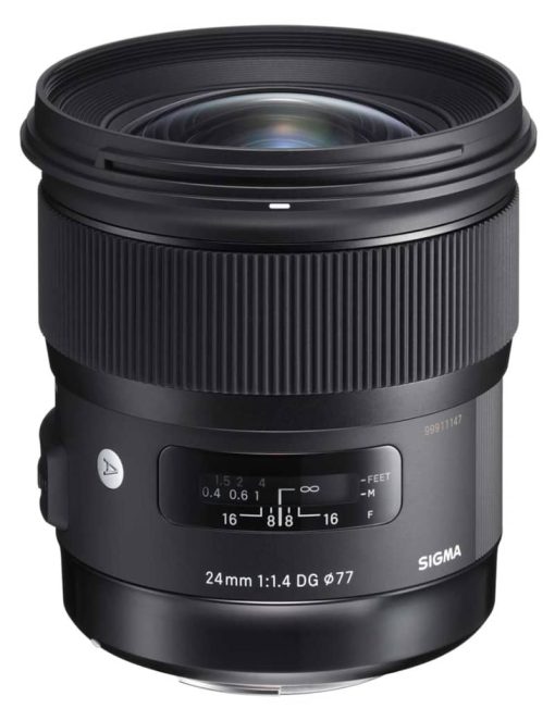 Sigma 24mm F1.4 DG HSM Art Lens For Sony E-Mount