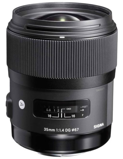 Sigma 35mm F1.4 DG HSM Art Lens For Canon EF-Mount