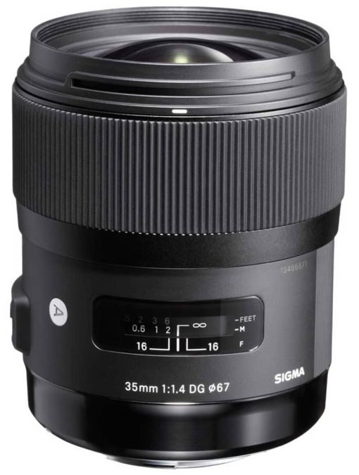 Sigma 35mm F1.4 DG HSM Art Lens For Nikon F-Mount
