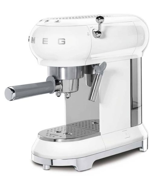 Smeg 50's Retro Style White Espresso Machine