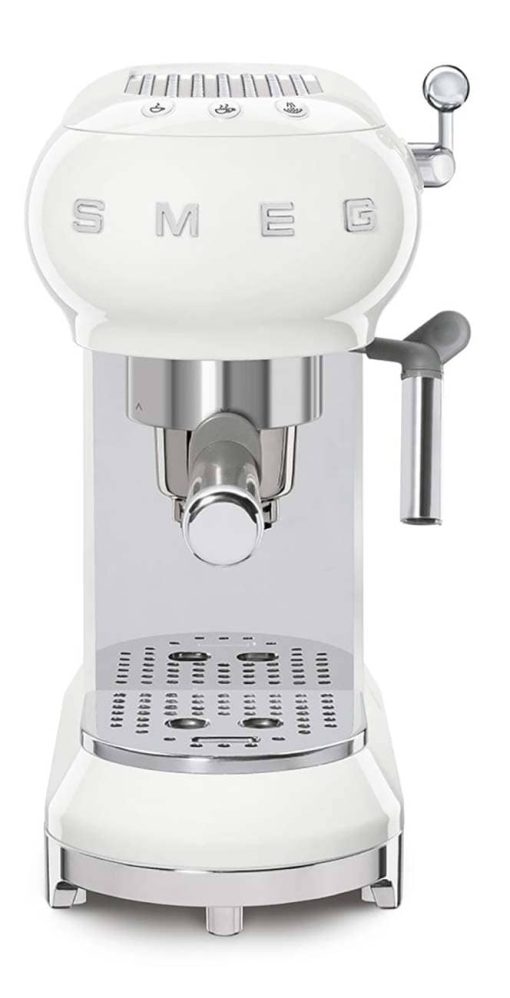 Smeg 50's Retro Style White Espresso Machine - Image 2
