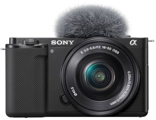 Sony Alpha ZV-E10 Mirrorless Vlog Camera Body With 16-50mm Kit Lens