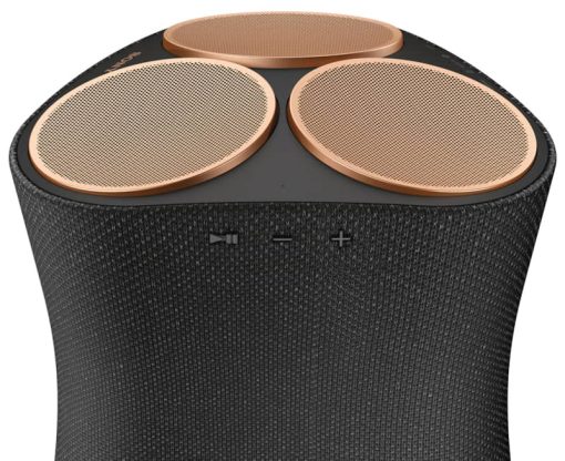 Sony Black Premium Wireless Speaker with Ambient Room-Filling Sound - Image 3