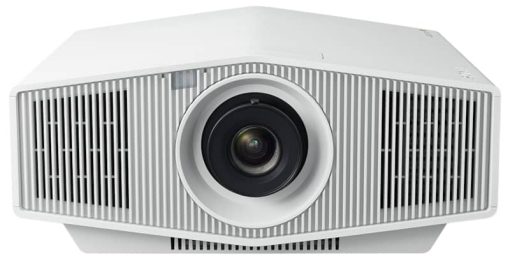 Sony White 4K HDR Laser Home Theater Projector With 2,000 Lumens Of Brightness