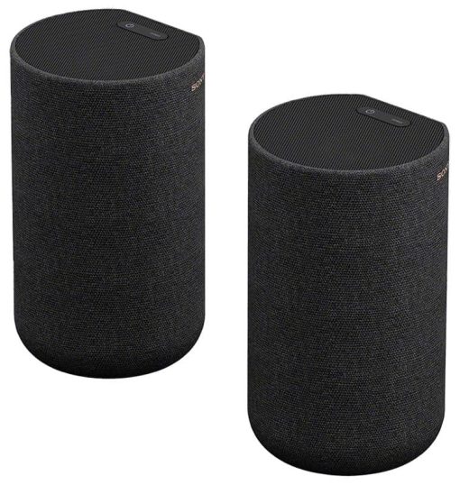 Sony Black  Wireless Rear Speakers With Built-In Battery For HT-A7000/HT-A5000 - SARS5