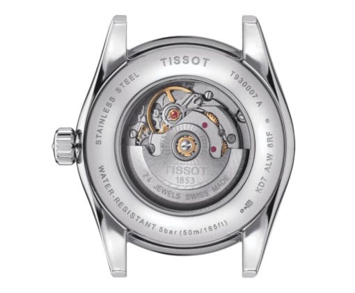 Tissot T-My Lady Automatic 18K Rose Gold Silver Dial & Bracelet Watch, 29mm - Image 3
