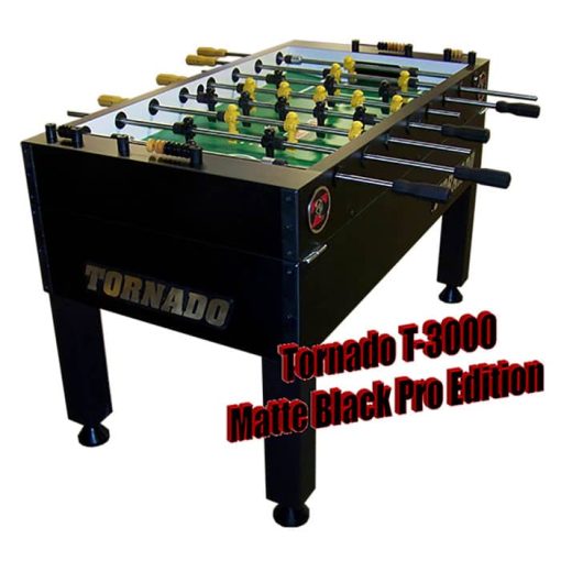 Tornado T-3000 Black Foosball Table