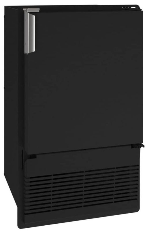 U-Line Marine Collection 14" Black Solid Crescent Ice Maker