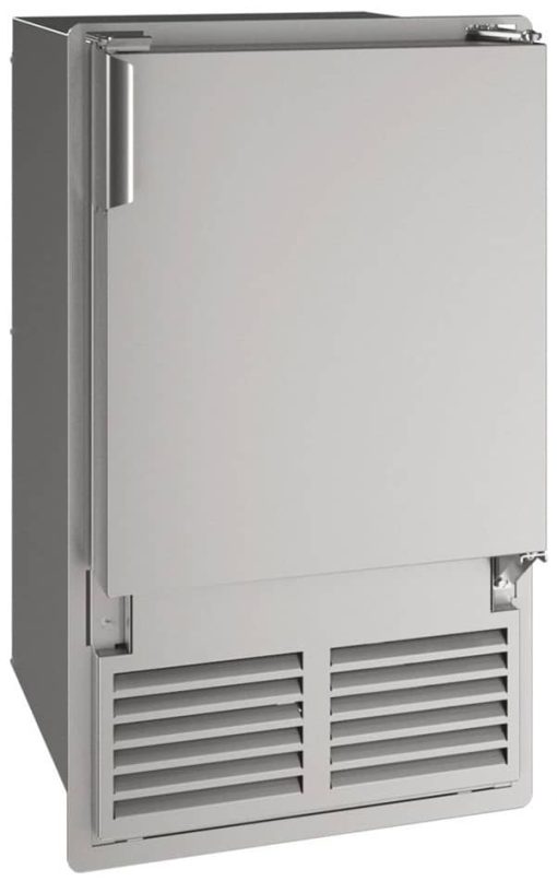 U-Line Marine Collection 14" Stainless Solid Crescent Ice Maker
