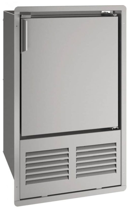U-Line Marine Collection 14" Stainless Solid Crescent Ice Maker