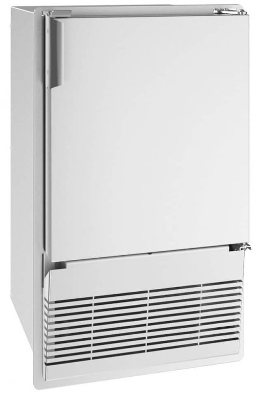 U-Line Marine Collection 14" White Solid Crescent Ice Maker