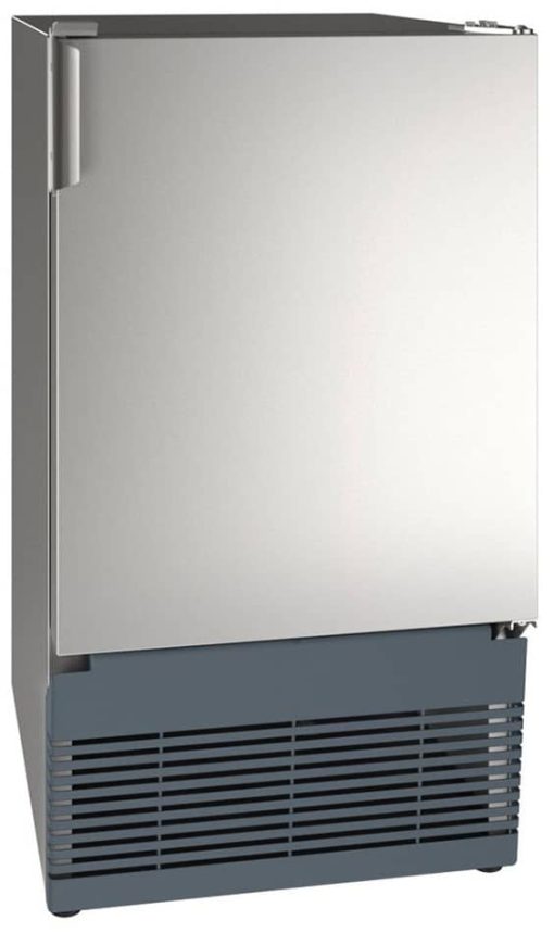 U-Line Marine Collection 15" Stainless Solid Crescent Ice Maker