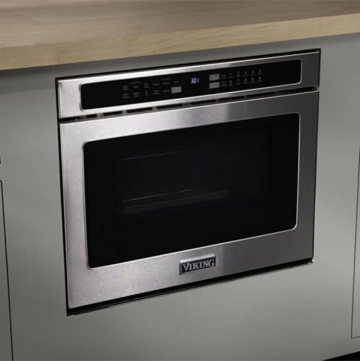 Viking 24" Stainless Steel Undercounter Convection DrawerMicro Oven - Image 12