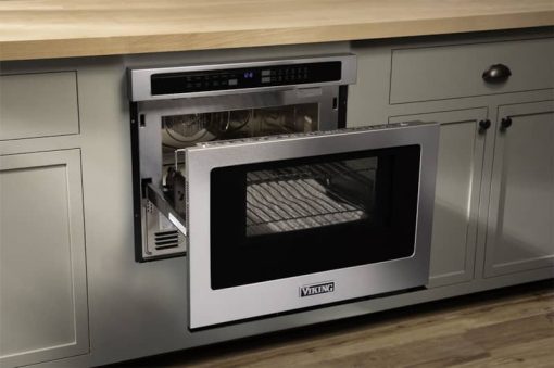 Viking 24" Stainless Steel Undercounter Convection DrawerMicro Oven - Image 9