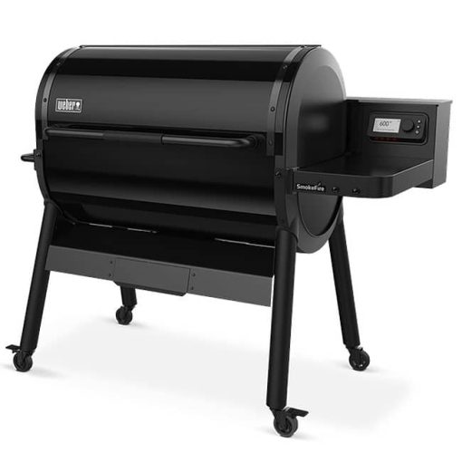 Weber Smokefire EPX6 STEALTH Edition Black Wood Fired Pellet Grill - Image 2