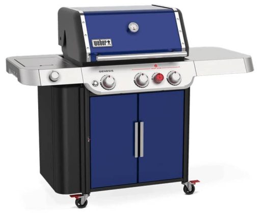 Weber GENESIS E-335 Deep Ocean Blue Liquid Propane Gas Grill - Image 2