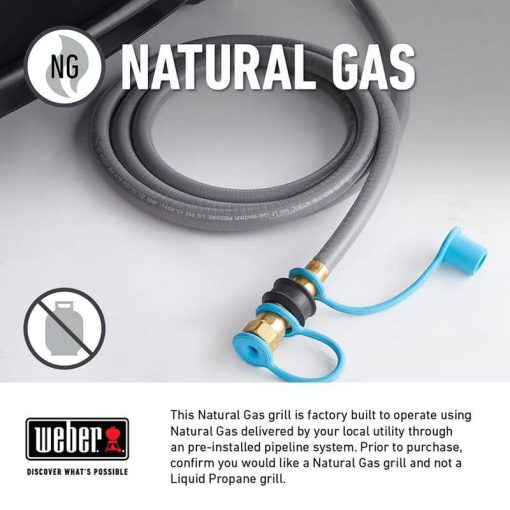 Weber GENESIS EX-335 Black Smart Natural Gas Grill - Image 8