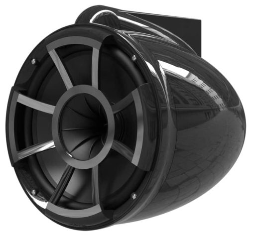 Wet Sounds Revolution Series 10" Black Marine Tower Speakers (Pair)