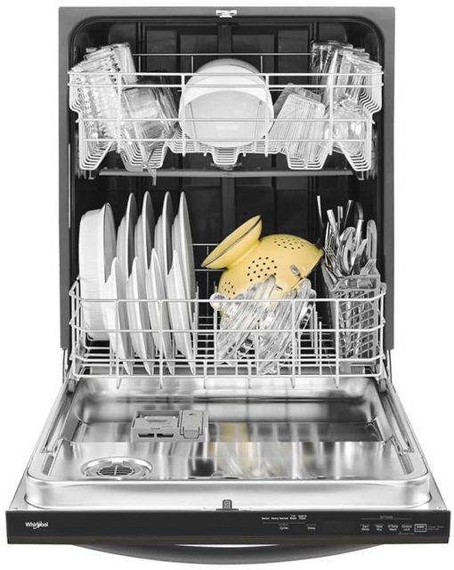 Whirlpool 24" Fingerprint Resistant Black Stainless Steel Dishwasher With Fan Dry - Image 3