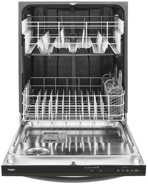 Whirlpool 24" Fingerprint Resistant Black Stainless Steel Dishwasher With Fan Dry - Image 2