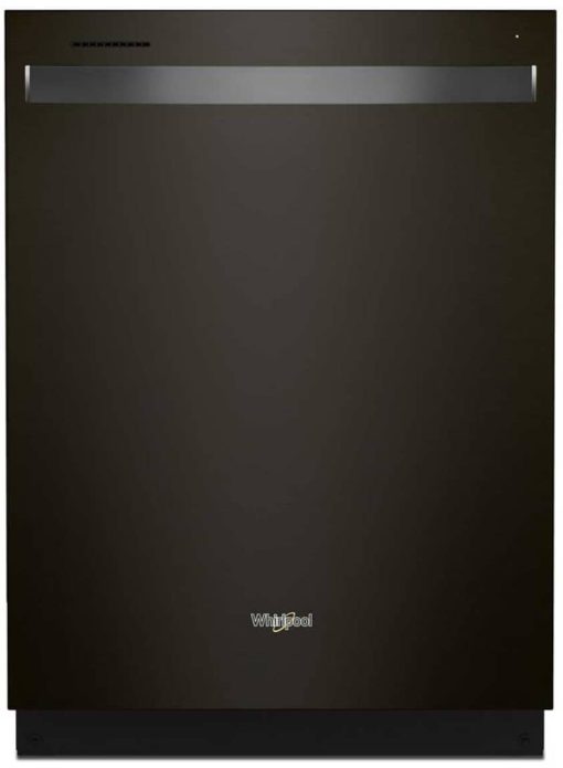 Whirlpool 24" Fingerprint Resistant Black Stainless Dishwasher With 3rd Rack & Large Capacity