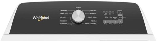 Whirlpool 7 Cu. Ft. White Moisture Sensing Electric Dryer - Image 4
