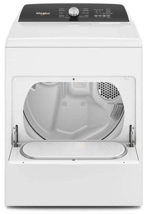 Whirlpool 7 Cu. Ft. White Moisture Sensing Electric Dryer - Image 2