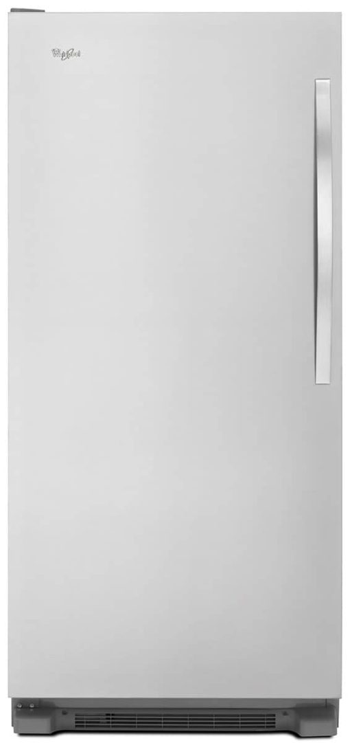 Whirlpool 18 Cu. Ft. SideKicks Stainless Steel All-Freezer With Fast Freeze