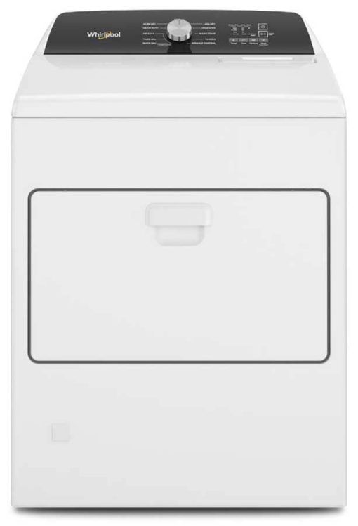 Whirlpool 7 Cu. Ft. White Moisture Sensing Gas Dryer