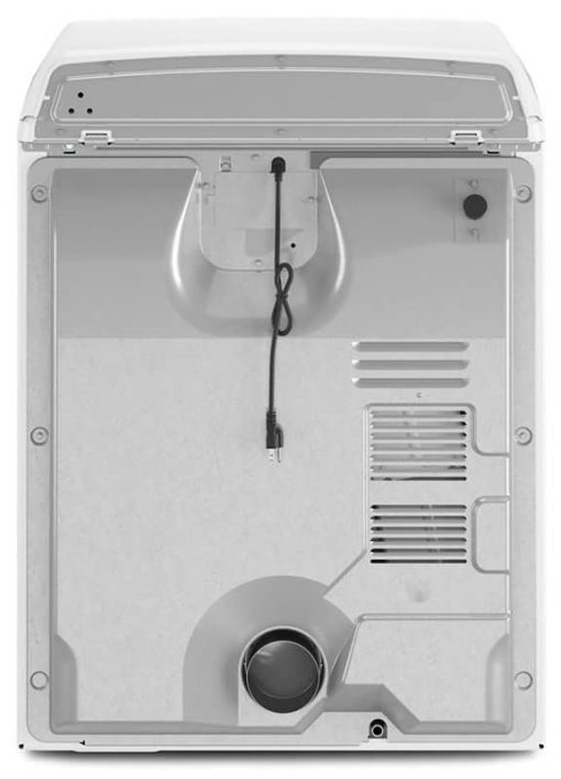 Whirlpool 7 Cu. Ft. White Moisture Sensing Gas Dryer With Steam - Image 3