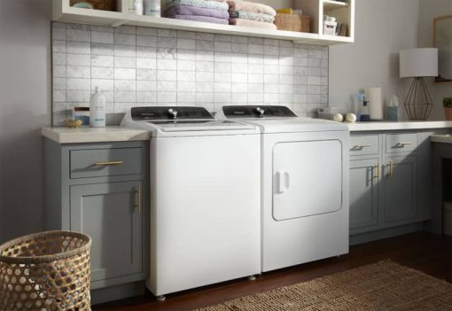Whirlpool 7 Cu. Ft. White Moisture Sensing Gas Dryer With Steam - Image 7