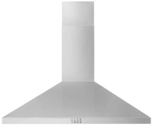 Whirlpool 36" Stainless Steel Chimney Wall Mount Range Hood