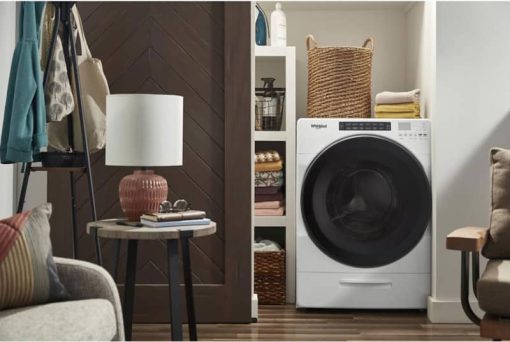 Whirlpool ADA 4.5 Cu. Ft. White Ventless All In One Washer Dryer - Image 10
