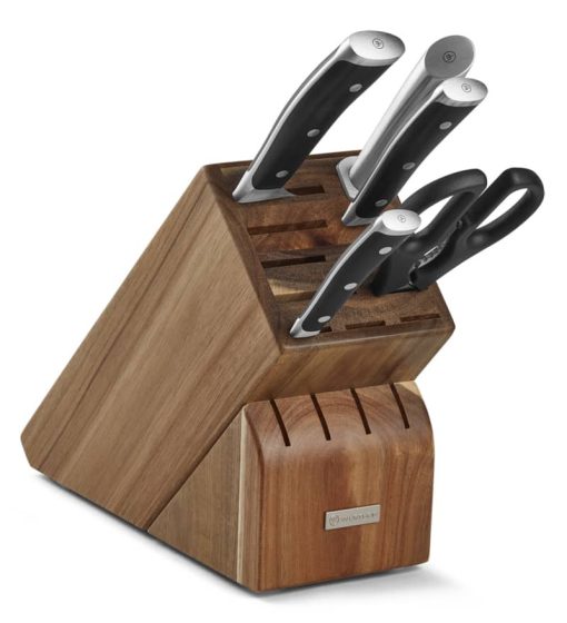 Wusthof Classic Ikon 6-Piece Starter Knife Block Set