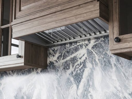 Zephyr Monsoon Connect 42" Stainless Steel Hood Insert - Image 2