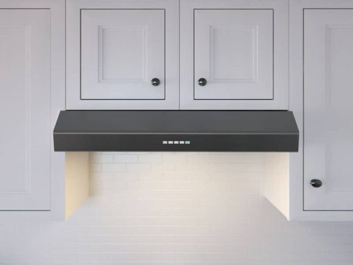Zephyr Breeze II 36" Black Stainless Steel Under-Cabinet Hood