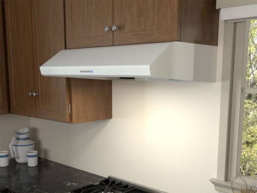 Zephyr Hurricane 30" White Under-Cabinet Wall Hood