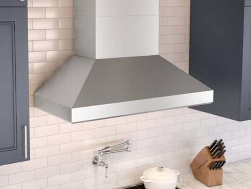 Zephyr Titan 48" Stainless Steel Wall Hood - Image 4