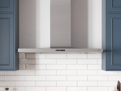 Zephyr Layers 42" Stainless Steel Wall Hood