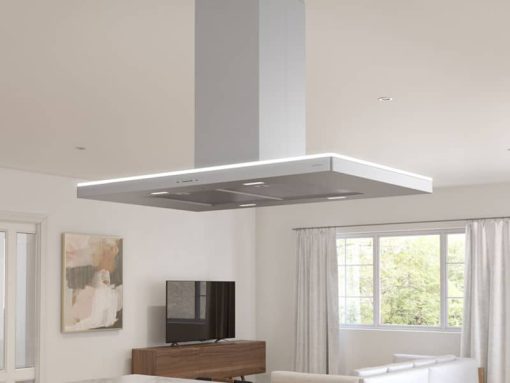 Zephyr Luce 36" Stainless Steel Island Hood - Image 6