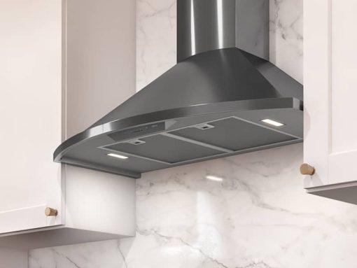 Zephyr Savona 30" Black Stainless Steel Wall Hood - Image 2