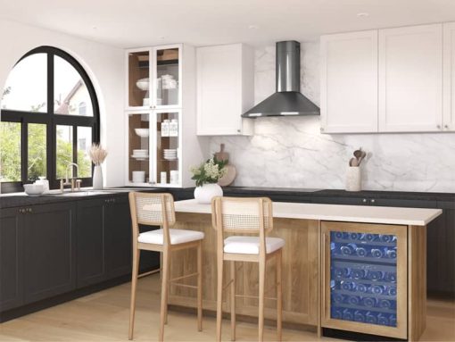 Zephyr Savona 36" Black Stainless Steel Wall Hood - Image 3