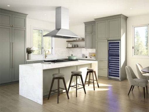 Zephyr Siena Pro 42" Stainless Steel Island Hood - Image 4
